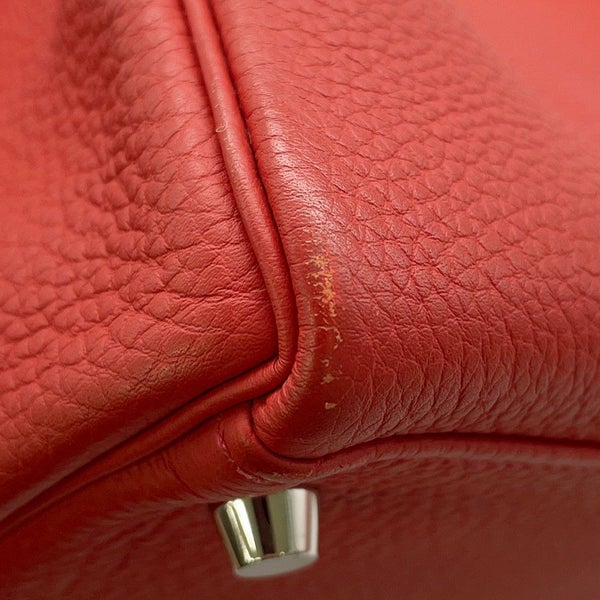 エルメス ハンドバッグ ケリー32 内縫い ゼラニウム/シルバー金具 トゴ X刻印 2wayショルダー