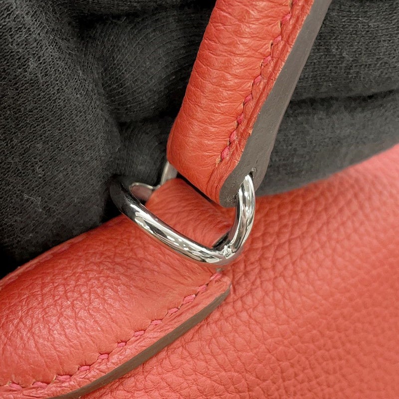 エルメス ハンドバッグ ケリー32 内縫い ゼラニウム/シルバー金具 トゴ X刻印 2wayショルダー