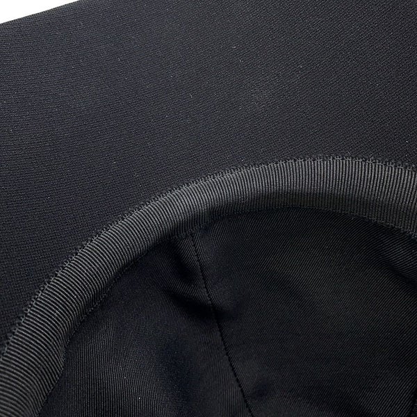 エルメス キャップ キャスケット テス ミラノジャージー サイズ57 HERMES 帽子 黒