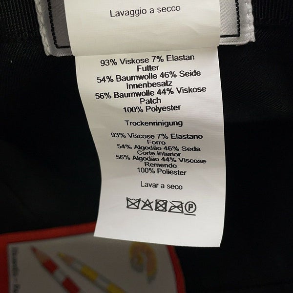 エルメス キャップ キャスケット テス ミラノジャージー サイズ57 HERMES 帽子 黒