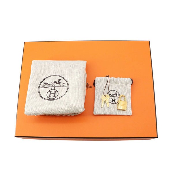 エルメス ハンドバッグ ピコタンロックPM カーゴ エクリュ/エトゥープ/シルバー金具 トワルゴエラン/スイフト K刻印