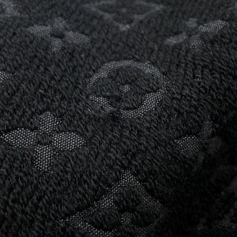 ルイヴィトン マフラー モノグラム クラシック M70520 LOUIS VUITTON ストール 黒