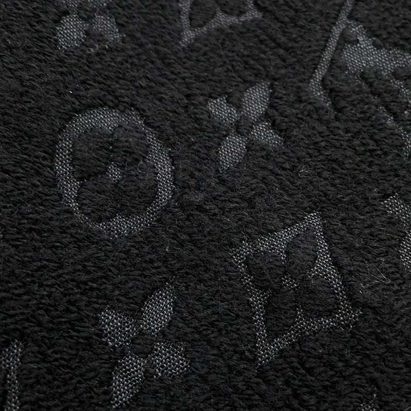 ルイヴィトン マフラー モノグラム クラシック M70520 LOUIS VUITTON ストール 黒