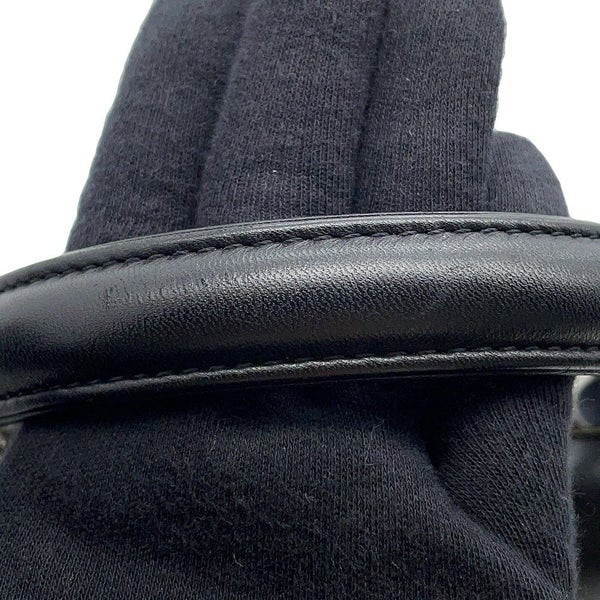 シャネル ハンドバッグ ココマーク マトラッセ トレンディCC トップハンドル ラムスキン A92236 2way チェーンショルダー 黒