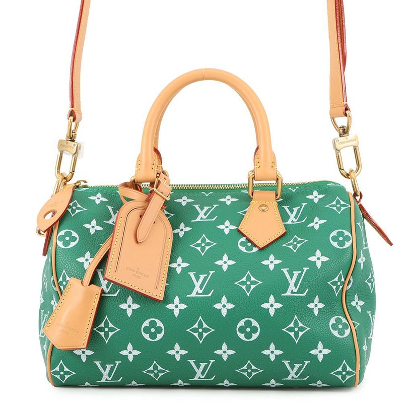 ルイヴィトン ハンドバッグ カーフレザー/モノグラム スピーディ P9 バンドリエール 25 M24423 ヴィトン 2way ショルダーバッグ