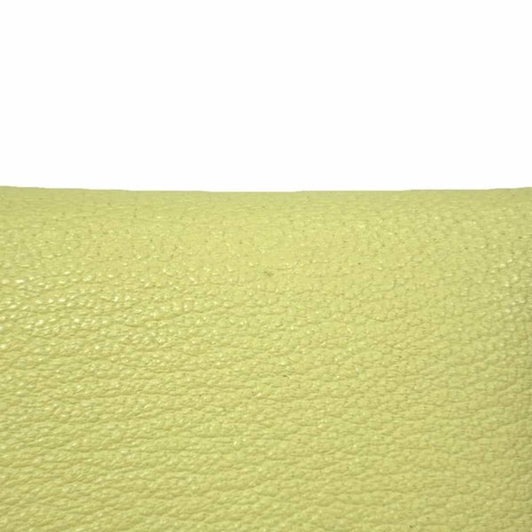 エルメス コインケース カルヴィ デュオ リモンチェッロ/シルバー金具 シェブルミゾル B刻印 財布