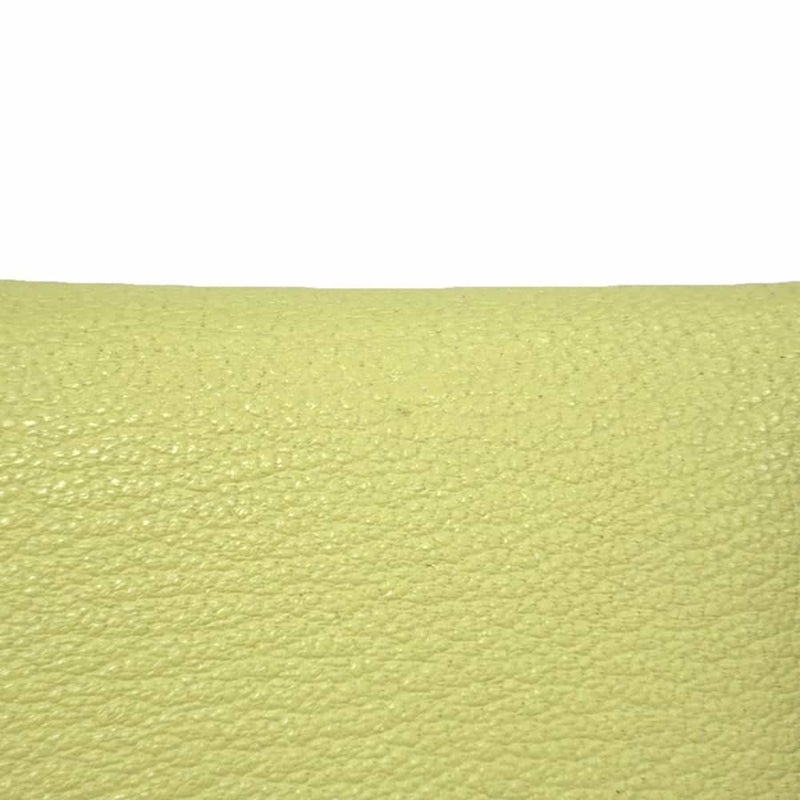 エルメス コインケース カルヴィ デュオ リモンチェッロ/シルバー金具 シェブルミゾル B刻印 財布