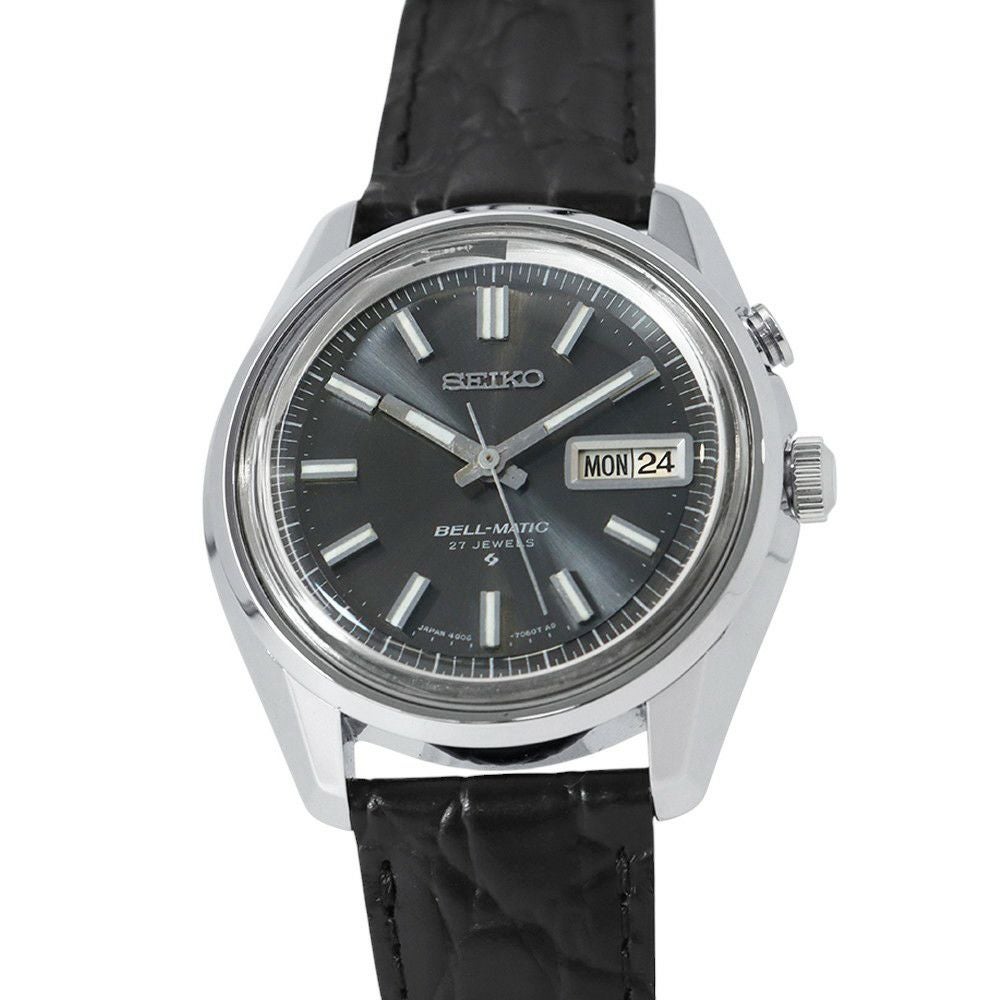 セイコーベルマチック（BELL-MATIC）腕時計4006-7010 セイコー ベルマチック 4006-7010 SEIKO 腕時計 グレー文字盤 安心保証