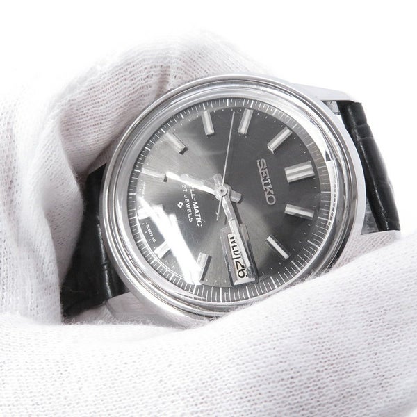 セイコー ベルマチック 4006-7010 SEIKO 腕時計 グレー文字盤