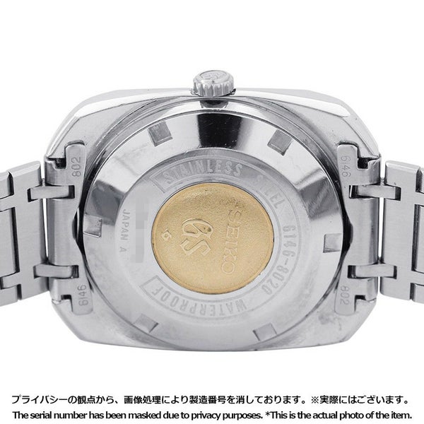 セイコー グランドセイコー ハイビート 6146-8020 SEIKO 腕時計 グレー文字盤