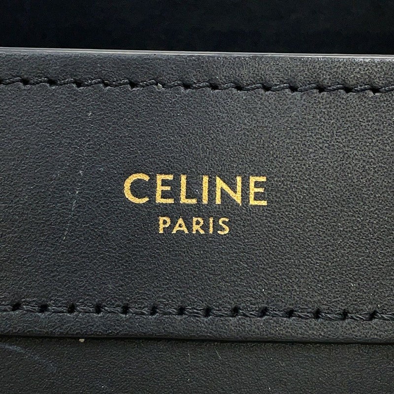 セリーヌ ハンドバッグ ラゲージシリーズ ナノショッパー 168243 CELINE 2way 黒