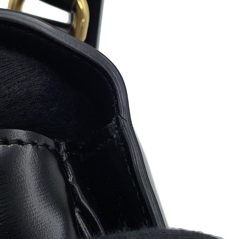 セリーヌ ハンドバッグ トリオンフ ミニ ブザス クレア 10L063 CELINE ミニバッグ 黒 2way