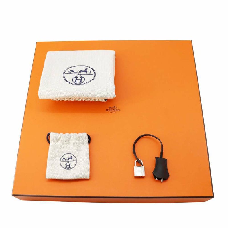 エルメス バーキン30 無秩序 ブラック/シルバー金具 トゴ/スイフト B刻印 HERMES Birkin 黒