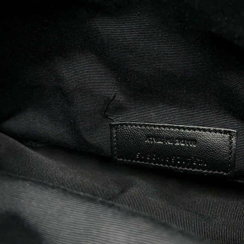 サンローランパリ ショルダーバッグ サンセット フリンジ バケットバッグ スモール 412691 SAINT LAURENT PARIS 黒