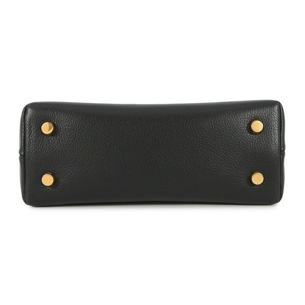 セリーヌ ハンドバッグ ティーン ニノ カーフレザー 118113 CELINE 2way 黒