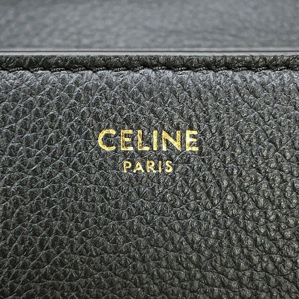 セリーヌ ハンドバッグ ティーン ニノ カーフレザー 118113 CELINE 2way 黒
