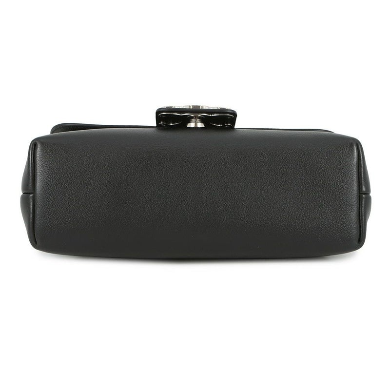 セリーヌ チェーンショルダーバッグ トリオンフ ヴィクトワール ミディアム カーフレザー 115853 CELINE 黒