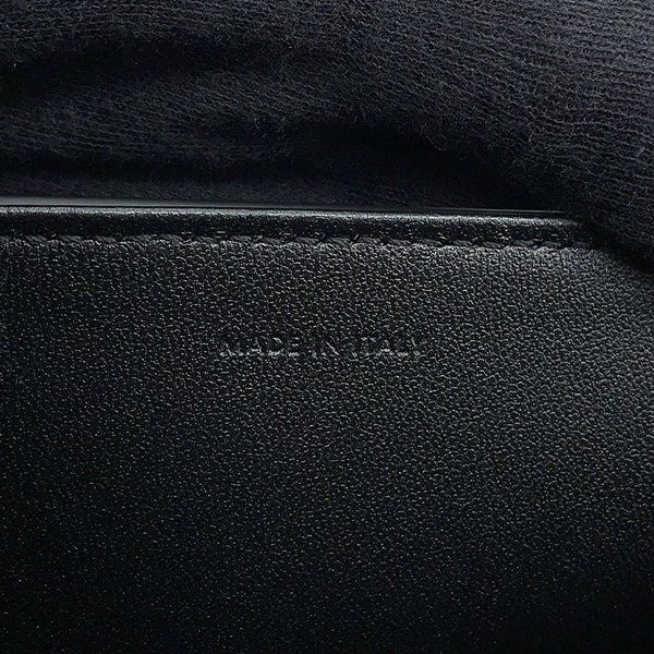 セリーヌ チェーンショルダーバッグ トリオンフ ヴィクトワール ミディアム カーフレザー 115853 CELINE 黒