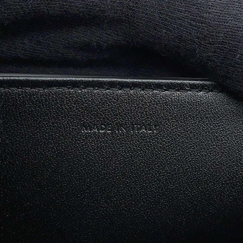 セリーヌ チェーンショルダーバッグ トリオンフ ヴィクトワール ミディアム カーフレザー 115853 CELINE 黒