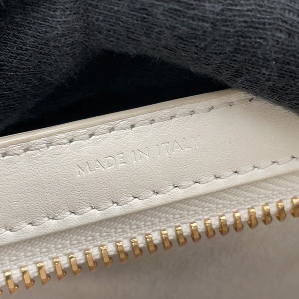 セリーヌ ショルダーバッグ キュイル トリオンフ レザー 198153 CELINE ワンショルダー 白