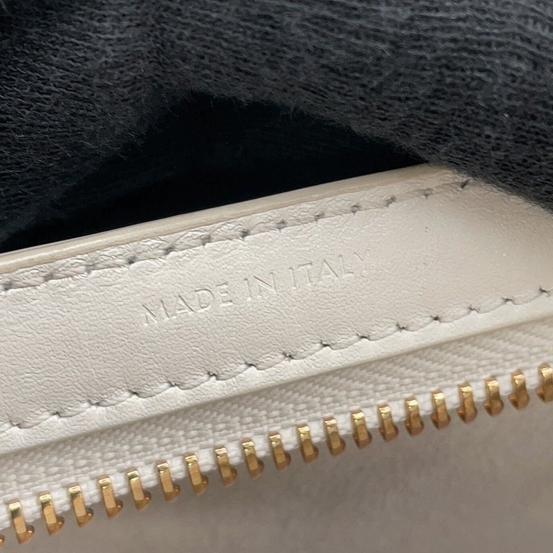 セリーヌ ショルダーバッグ キュイル トリオンフ レザー 198153 CELINE ワンショルダー 白