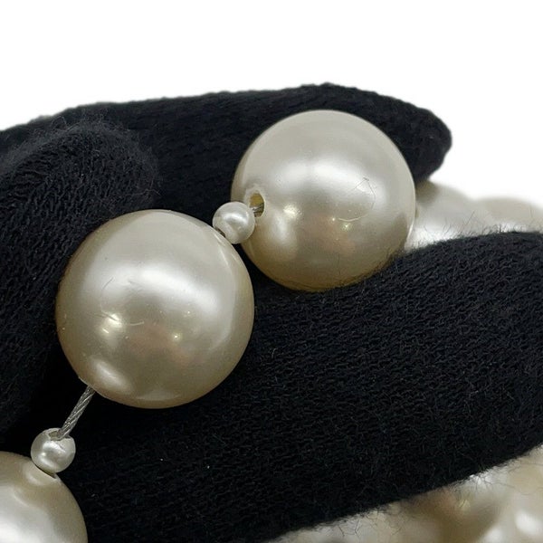 シャネル チェーンウォレット マトラッセ パール ココマーク ラムスキン AP2579 CHANEL 財布 黒