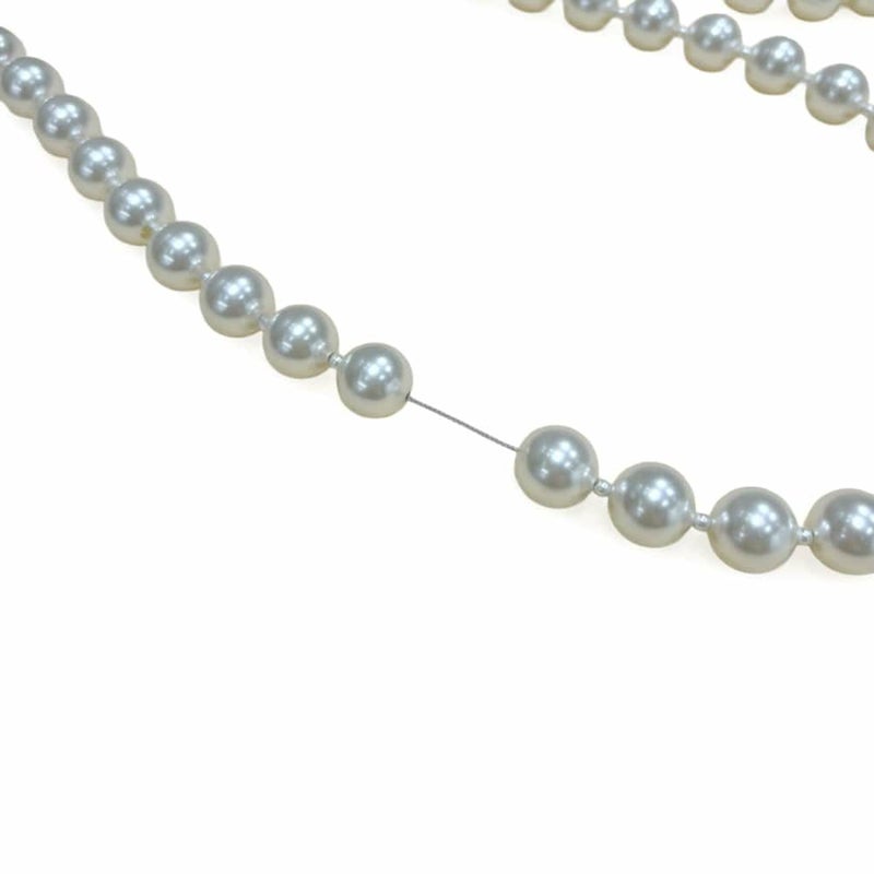 シャネル チェーンウォレット マトラッセ パール ココマーク ラムスキン AP2579 CHANEL 財布 黒