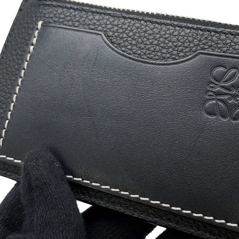 ロエベ コインケース カードホルダー レザー C660Z40X07 LOEWE カードケース 財布 黒