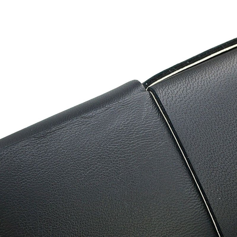 ボッテガヴェネタ ハンドバッグ マキシイントレチャート キャンディ アルコ レザー 729029 BOTTEGA VENETA 2way 黒 白