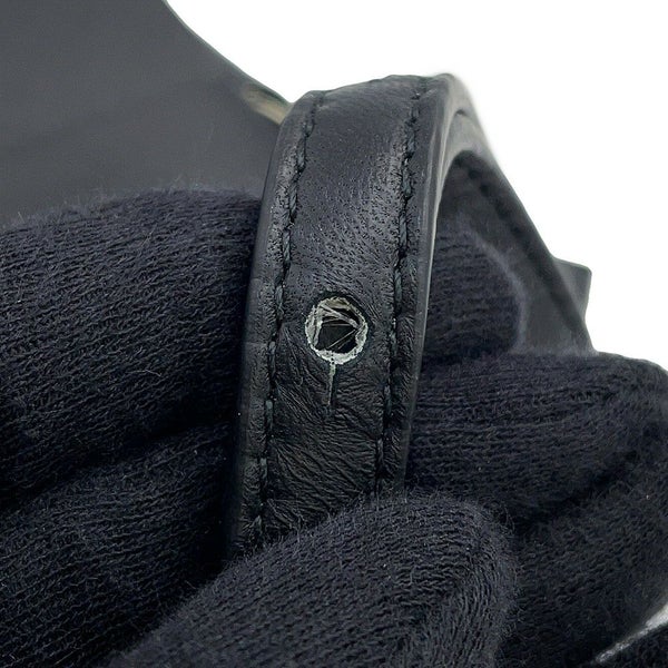 ボッテガヴェネタ ハンドバッグ マキシイントレチャート キャンディ アルコ レザー 729029 BOTTEGA VENETA 2way 黒 白