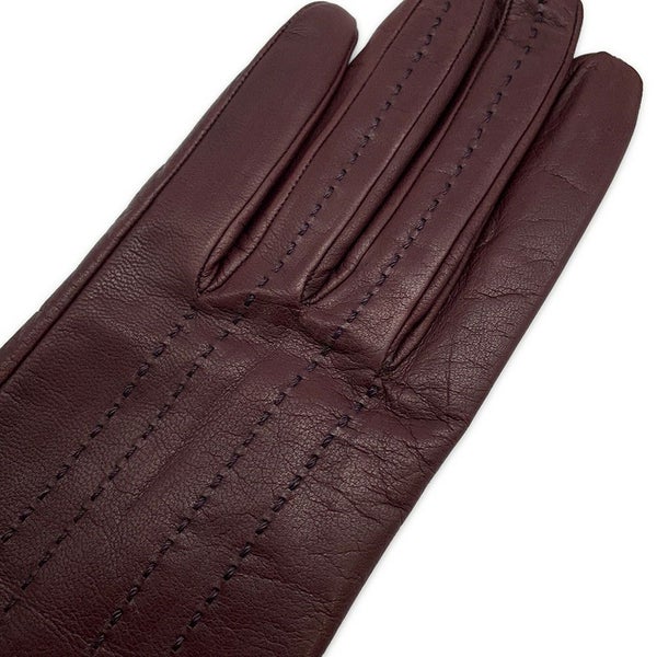エルメス グローブ レザー レディースサイズ 7 1/2 HERMES 手袋