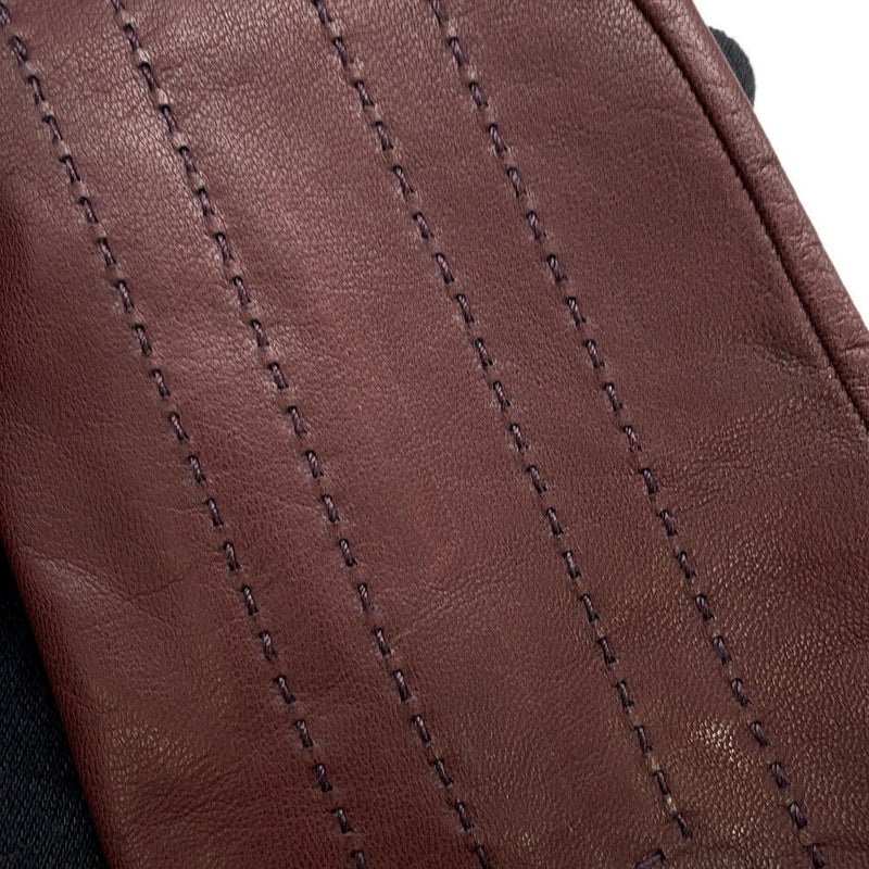 エルメス グローブ レザー レディースサイズ 7 1/2 HERMES 手袋