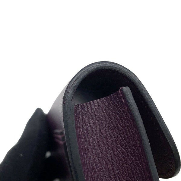 エルメス 財布 コンスタンス スリム カシス/ブルーロイヤル/ゴールド金具 エバーカラー U刻印 財布