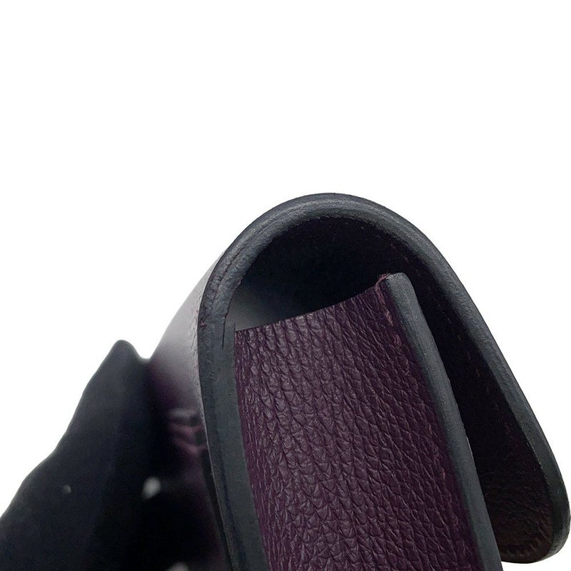 エルメス 財布 コンスタンス スリム カシス/ブルーロイヤル/ゴールド金具 エバーカラー U刻印 財布