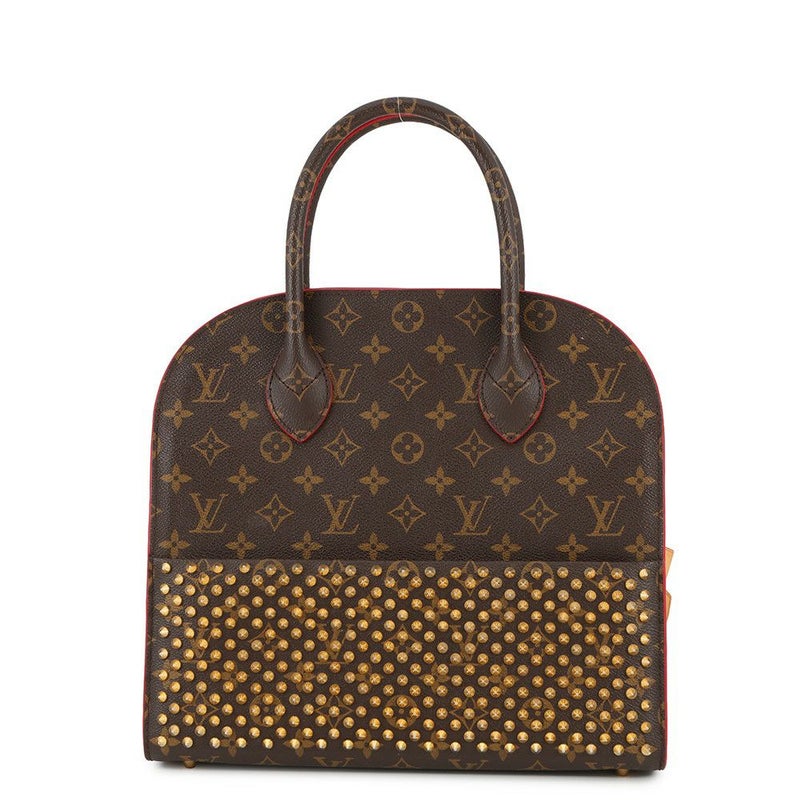 ルイヴィトン ハンドバッグ モノグラム/ハラコ アイコノクラスト M41234 LOUIS VUITTON バッグ クリスチャン・ルブタン コラボ
