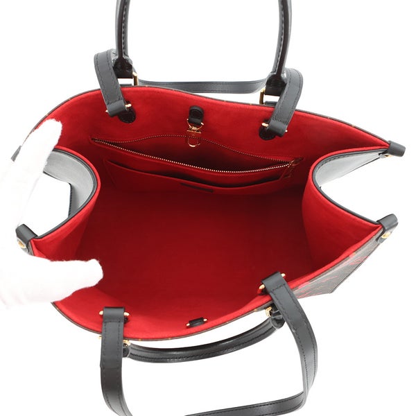 ルイヴィトン トートバッグ モノグラム・アンプラント オンザゴー MM フォールインラブ M45888 2way  香港限定