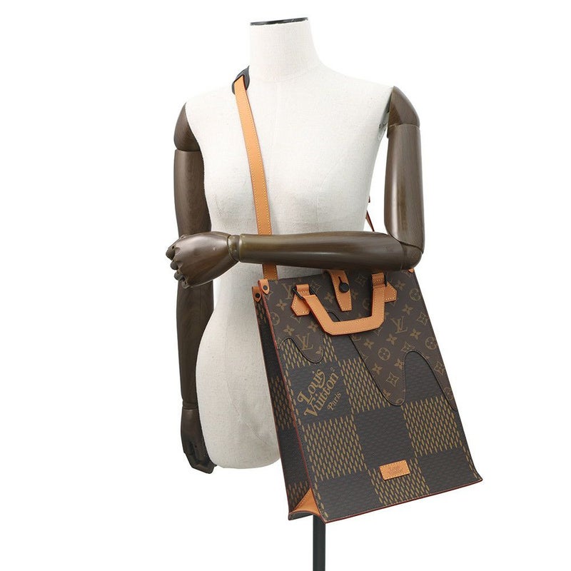 ルイヴィトン ハンドバッグ ダミエ・エベヌ ジャイアント モノグラム ミニトート N40355 2way NIGOコラボ ヴァージル・アブロー