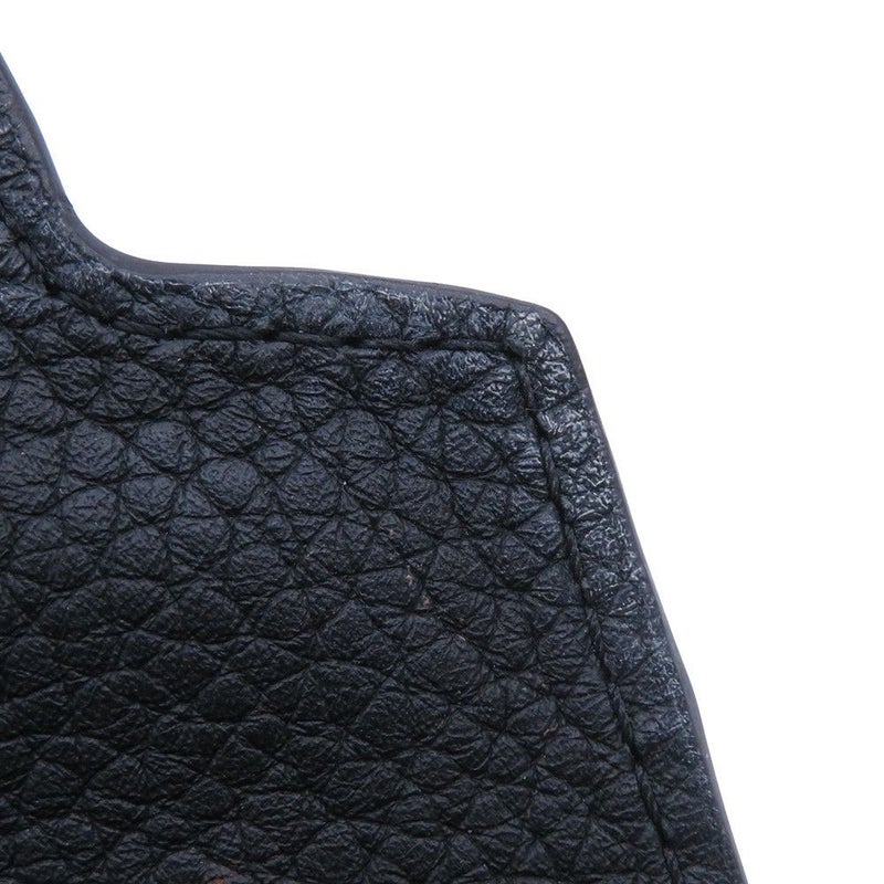 ルイヴィトン ハンドバッグ トリヨンレザー/パイソン カプシーヌ MINI N96467 ヴィトン バッグ 2way ショルダー 黒 ブラック