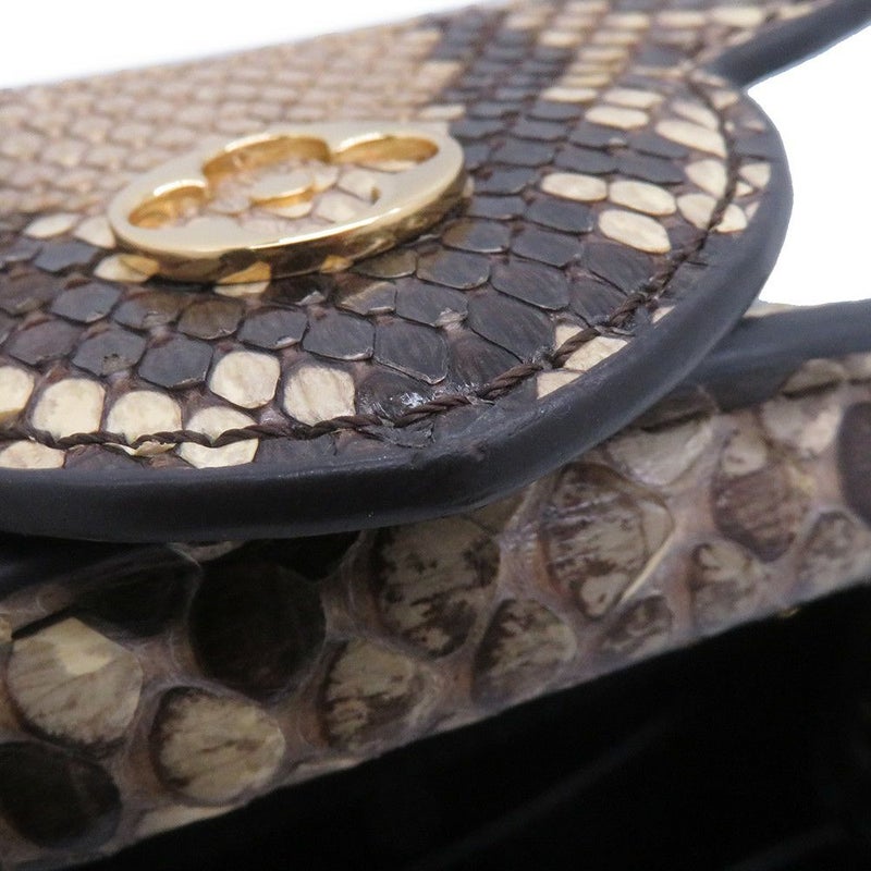 ルイヴィトン ハンドバッグ トリヨンレザー/パイソン カプシーヌ MINI N96467 ヴィトン バッグ 2way ショルダー 黒 ブラック