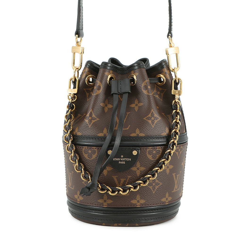 LOUIS VUITTON モノグラム ハンドバッグ ルイヴィトン ハンドバッグ モノグラム カノエ M83480 2way 黒