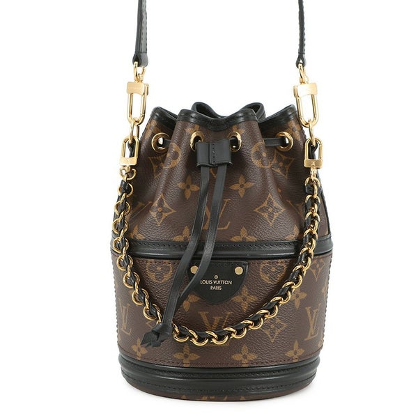 ルイヴィトン ハンドバッグ モノグラム カノエ M83480 2way 黒 ブラック