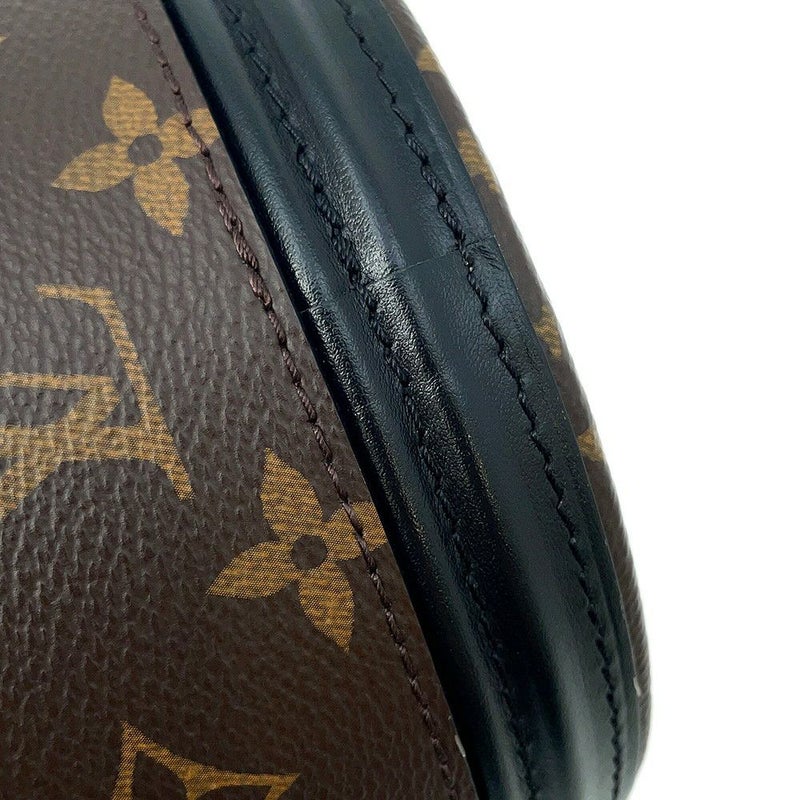 ルイヴィトン ハンドバッグ モノグラム カノエ M83480 2way 黒 ブラック