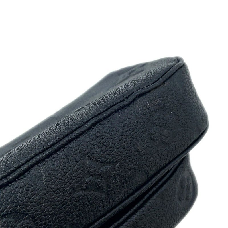 ルイヴィトン ショルダーバッグ モノグラム・アンプラント ミュルティ・ポシェット・アクセソワール M80399 LOUIS VUITTON 黒 ブラック