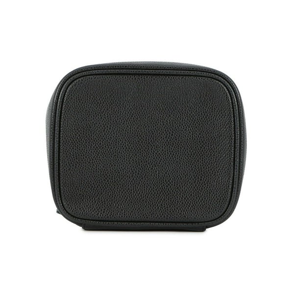 シャネル バニティバッグ ココマーク キャビアスキン 縦型 A01998 CHANEL 化粧ポーチ コスメポーチ 黒