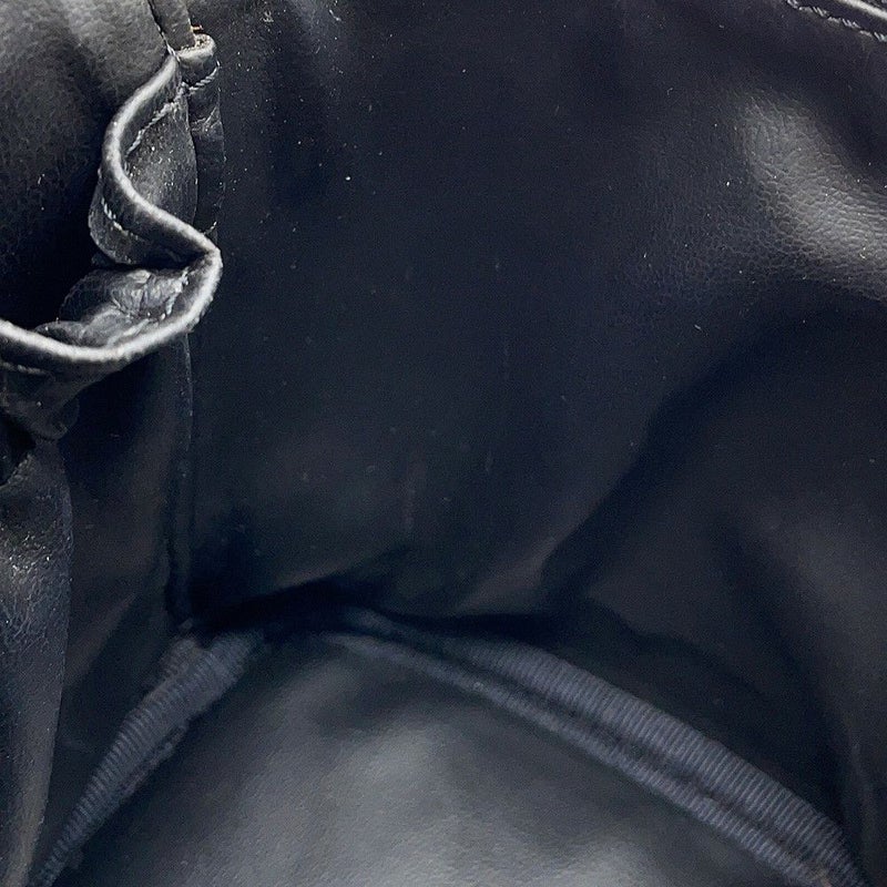 シャネル バニティバッグ ココマーク キャビアスキン 縦型 A01998 CHANEL 化粧ポーチ コスメポーチ 黒