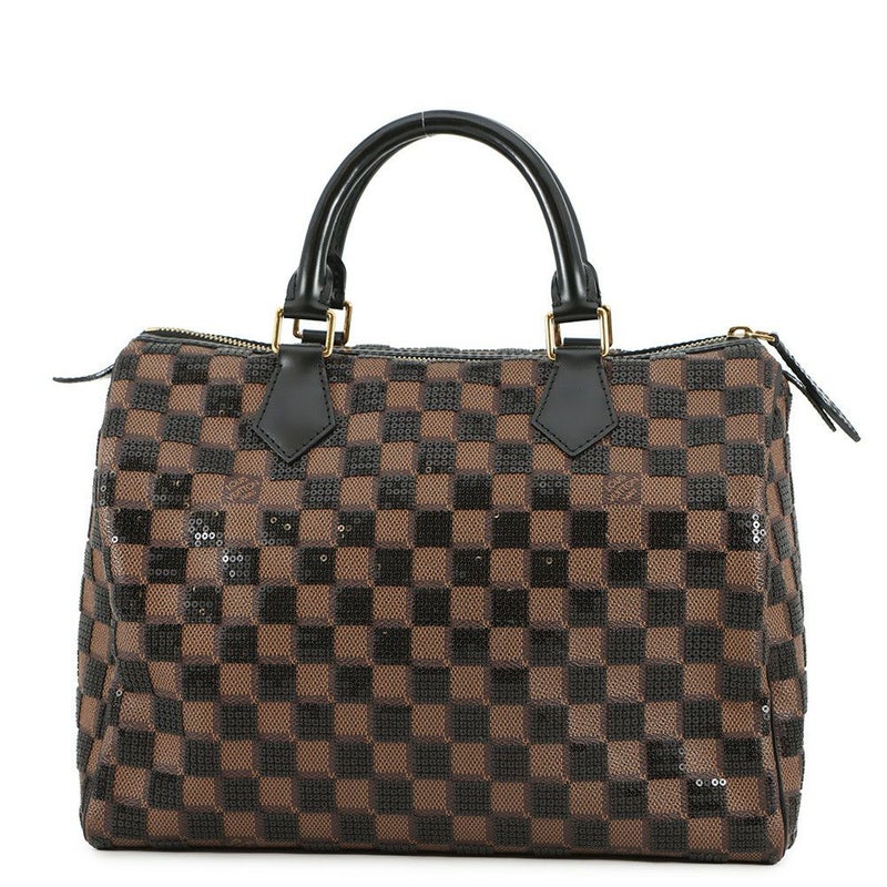 ルイヴィトン ハンドバッグ ダミエ・パイエット スピーディ30 N41262 LOUIS VUITTON ミニボストンバッグ