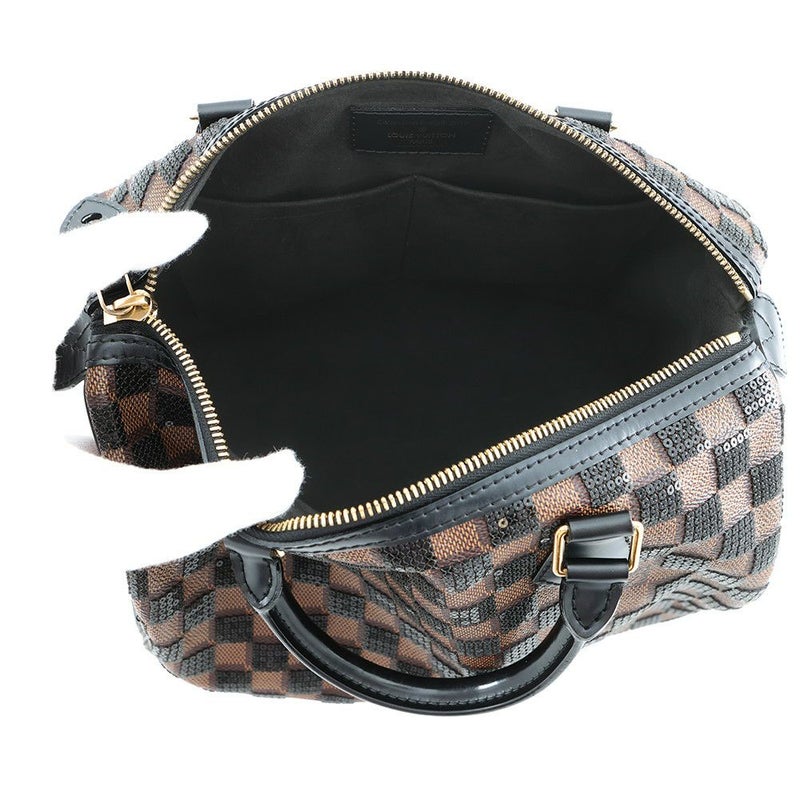 ルイヴィトン ハンドバッグ ダミエ・パイエット スピーディ30 N41262 LOUIS VUITTON ミニボストンバッグ