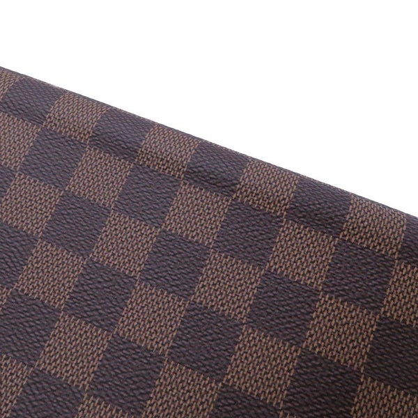 ルイヴィトン 長財布 ダミエ・エベヌ ジッピー・ウォレット N60046 LOUIS VUITTON ヴィトン 財布 ピンク ラウンドファスナー