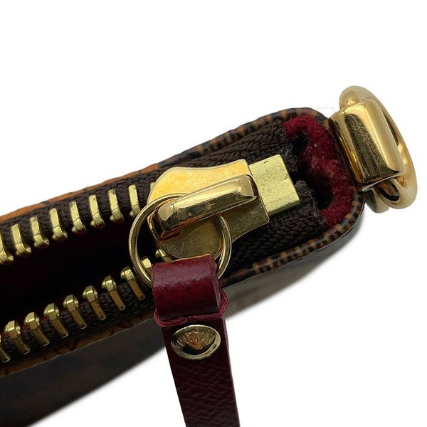 ルイヴィトン ハンドバッグ ダミエ・エベヌ ポシェット・ミラ ラベルコレクション MM N63080 ヴィトン ポーチ