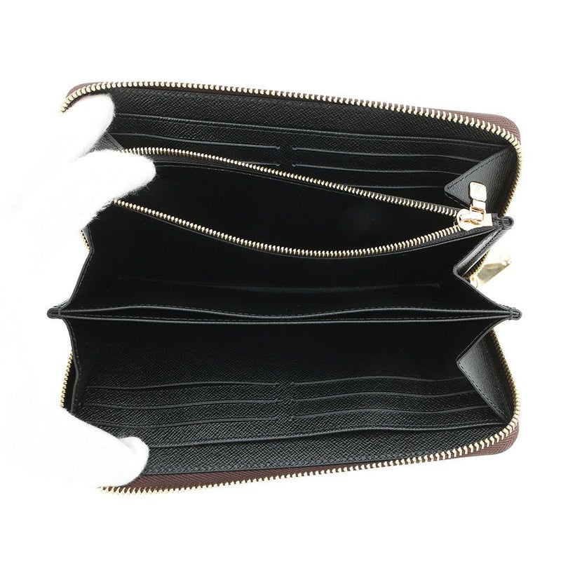 ルイヴィトン 長財布 モノグラム・リバース ジッピー・ウォレット M82444 LOUIS VUITTON 黒